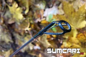 Koncové očko u Sportex Catapult CS-4. Foto Sumcari.cz