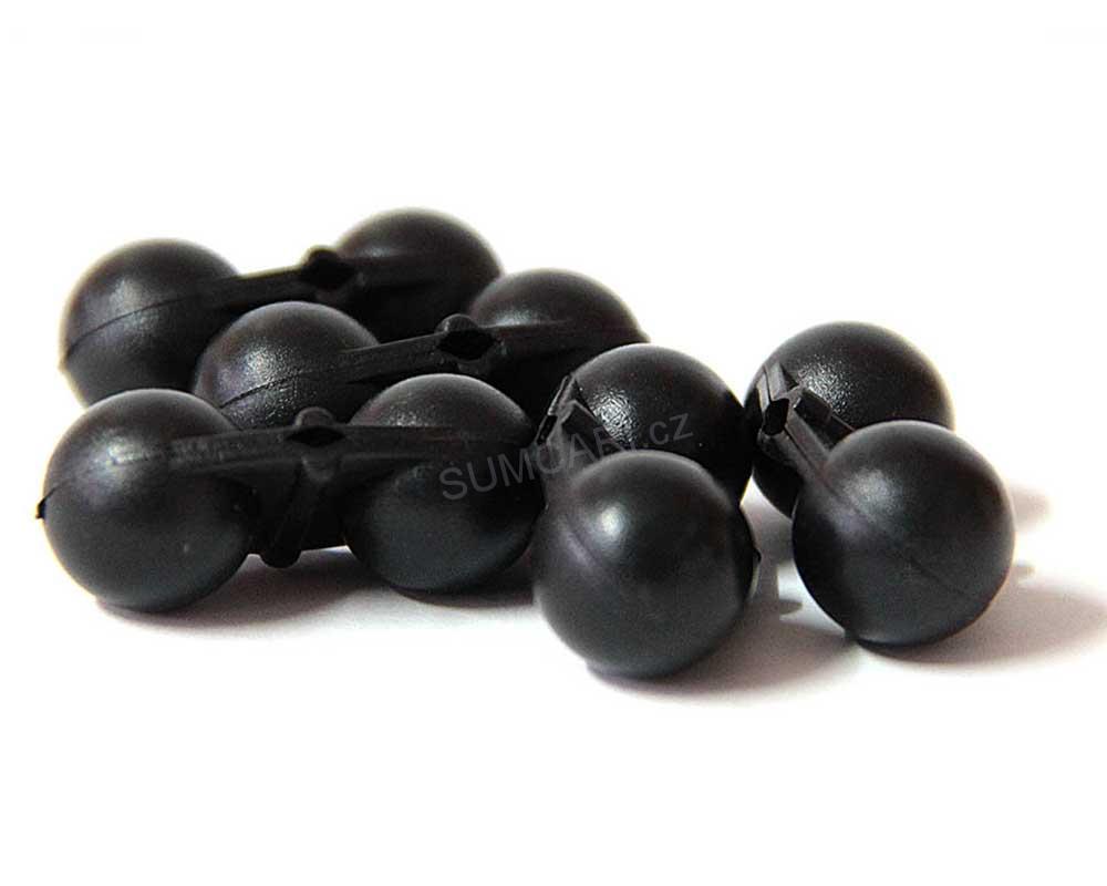 Hell-Cat chrastítko Scream Balls Black, 5 ks