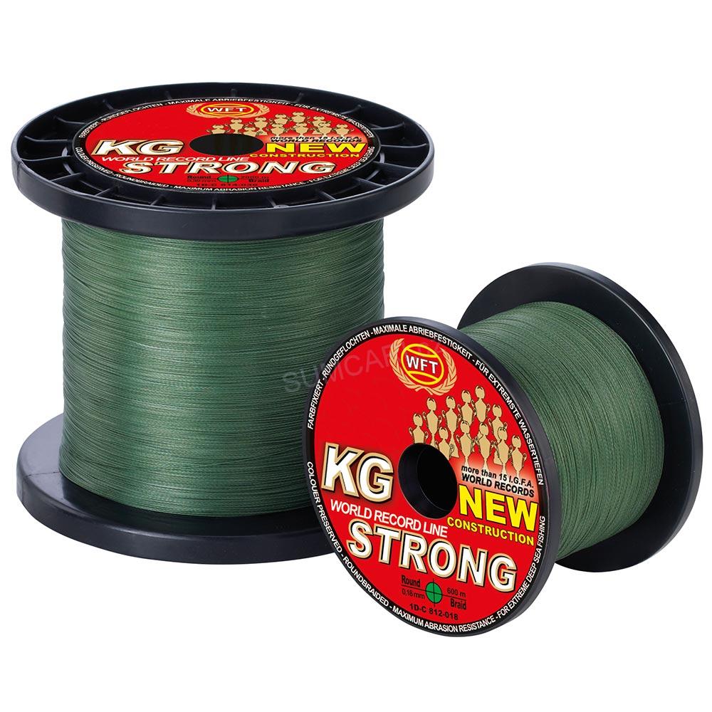 WFT pletenka KG Strong 0.52mm 86kg, 600m zelená