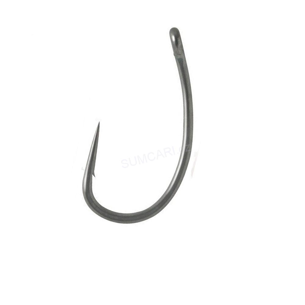 Háček s očkem Medium Curve Shank vel. 4, 10ks