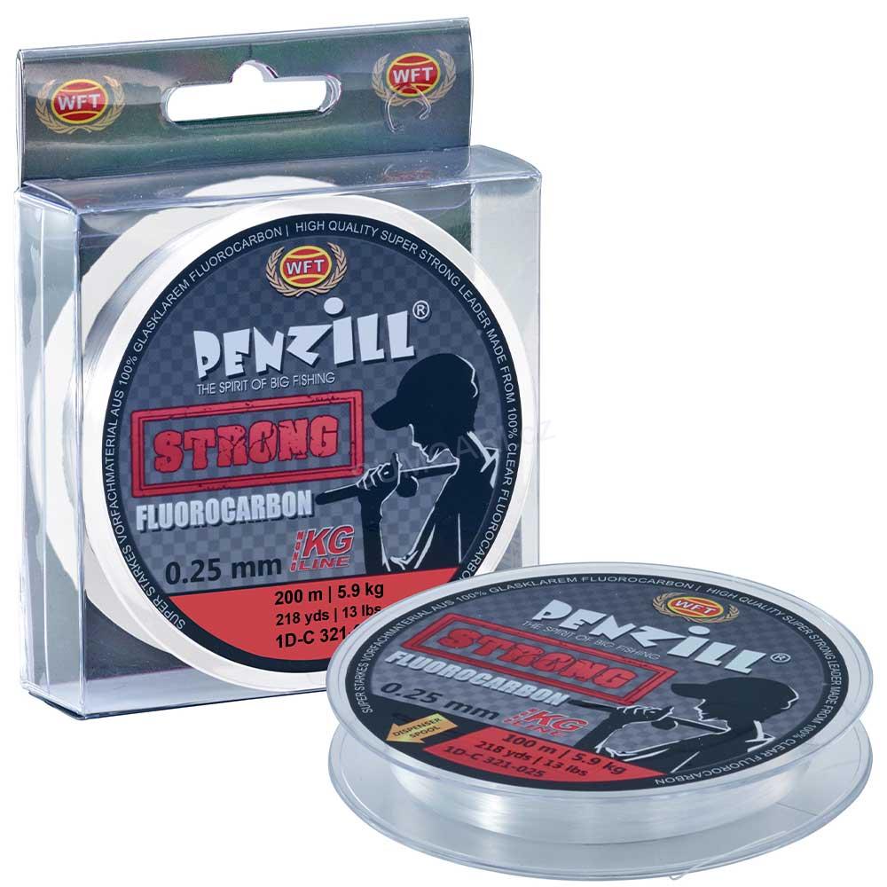 WFT Penzill fluorocarbon STRONG 0.25mm 5.90kg, 100m