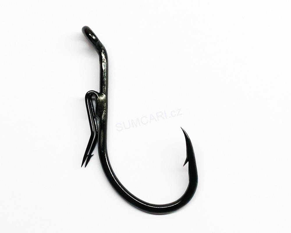 Black Cat sumcový háček GHOST Rig Hook DG coating 6/0, 5ks