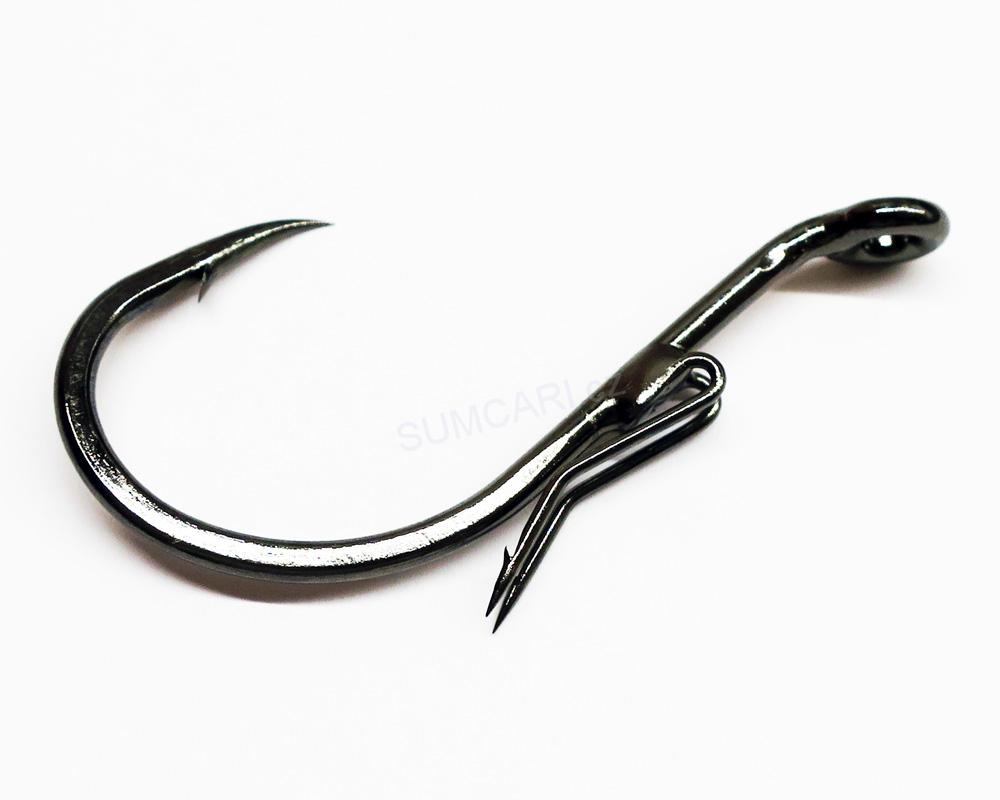 Black Cat sumcový háček GHOST Rig Hook DG coating 6/0, 5ks