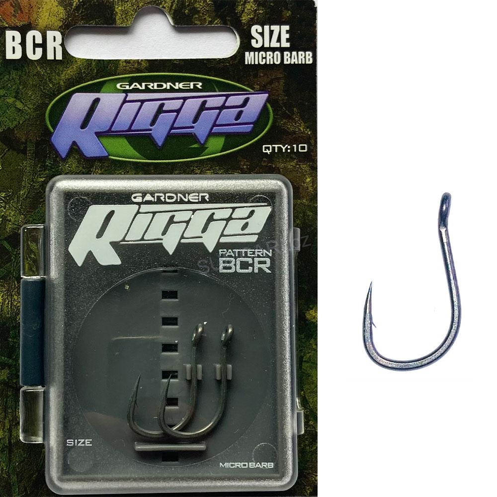 Gardner háčky Rigga BCR Hooks Barbed, vel. 4
