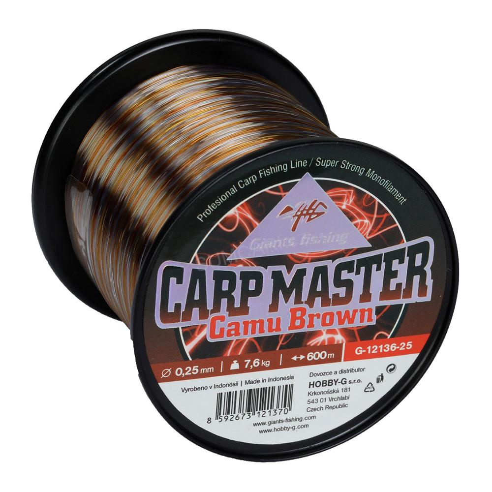 Giants fishing vlasec Carp Master Camu Brown 0.30mm 10,8kg, 600m