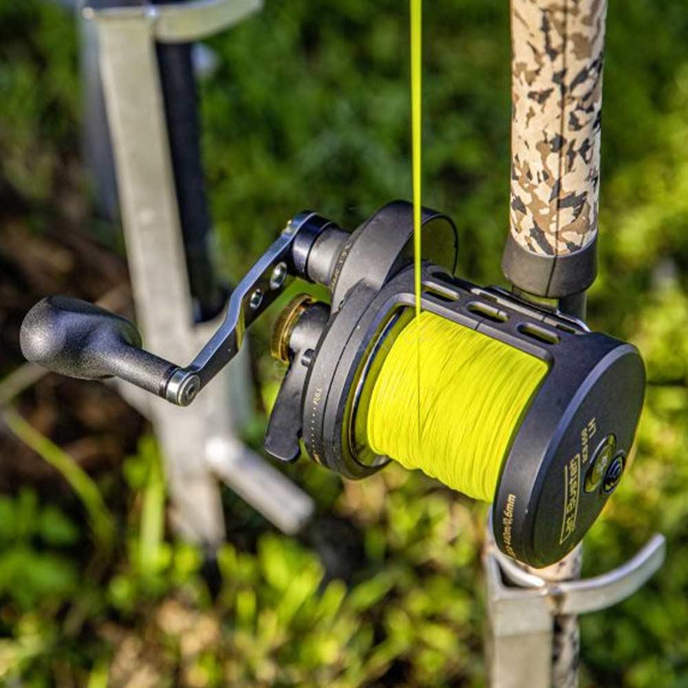 Black Cat pletená sumcová šňůra S-Line 0.55mm, 70kg, žlutá, 225m