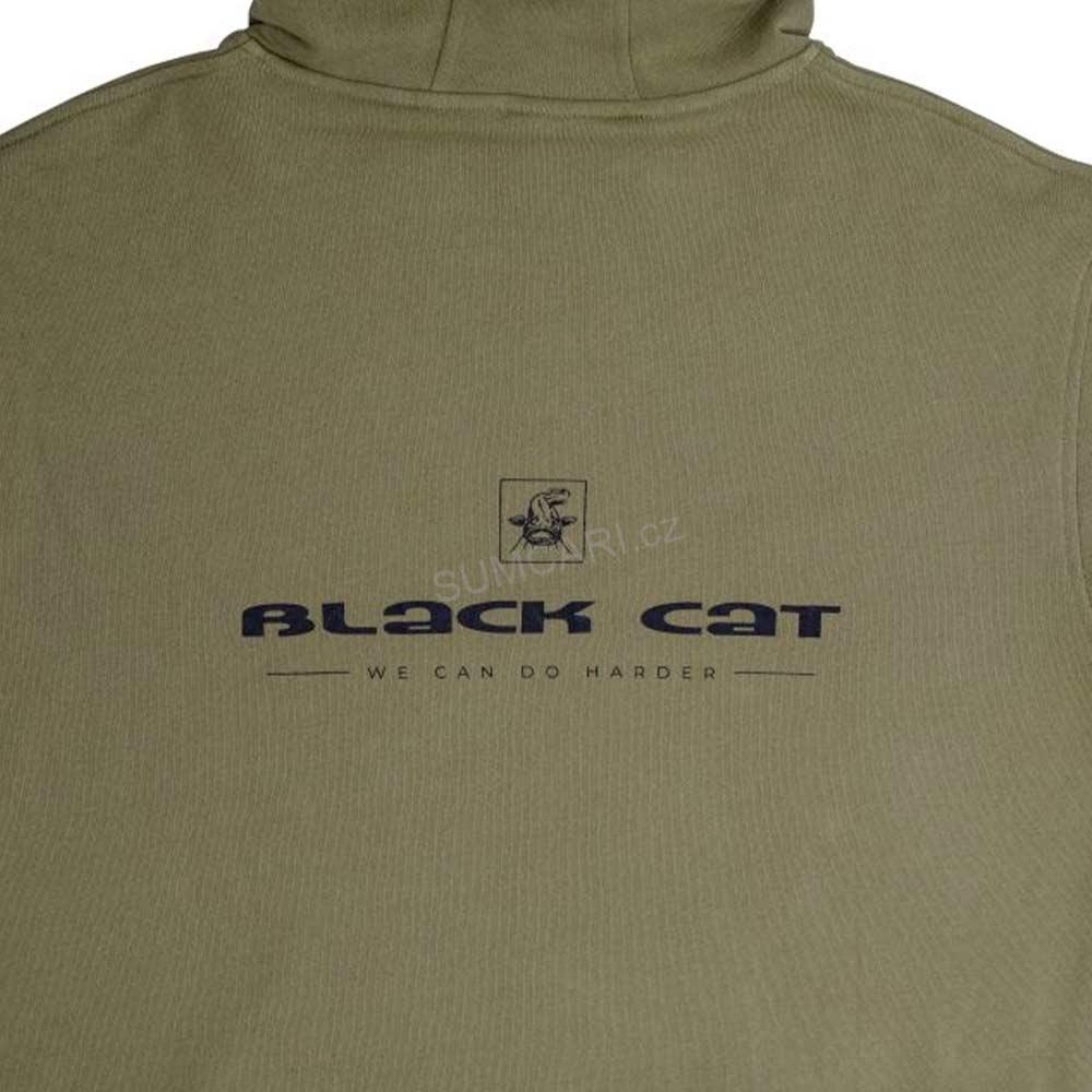 Black Cat mikina khaki, vel. XXL - POSLEDNÍ KUS