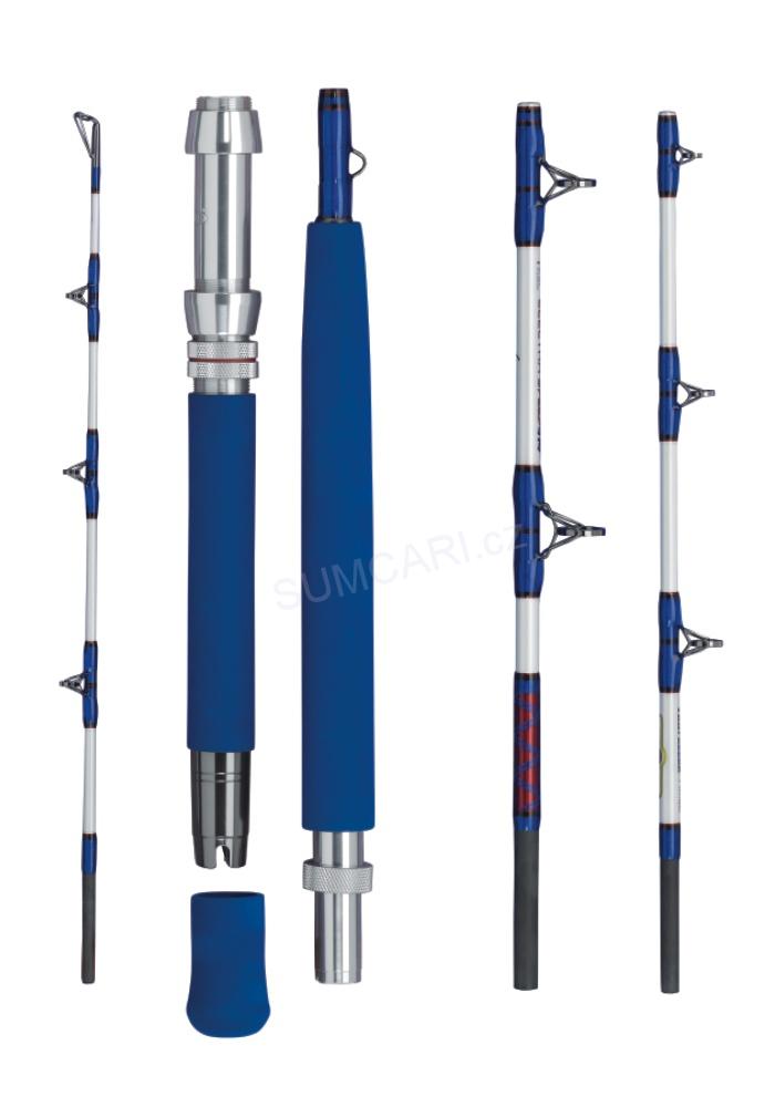 WFT cestovní prut Electra Speed Jig 2.10m 400-2000g, 5 díl