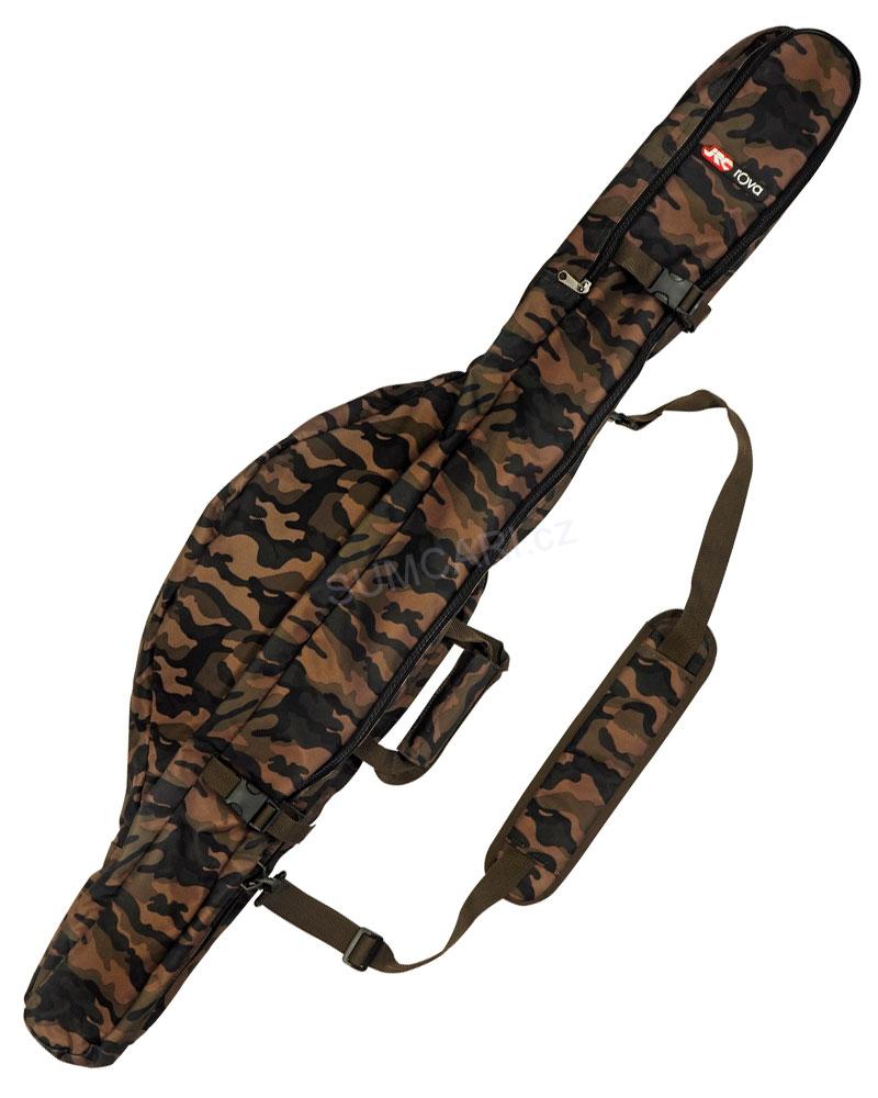JRC pouzdro ROVA Camo rod sleeve Short 120cm 9ft, 2 pruty