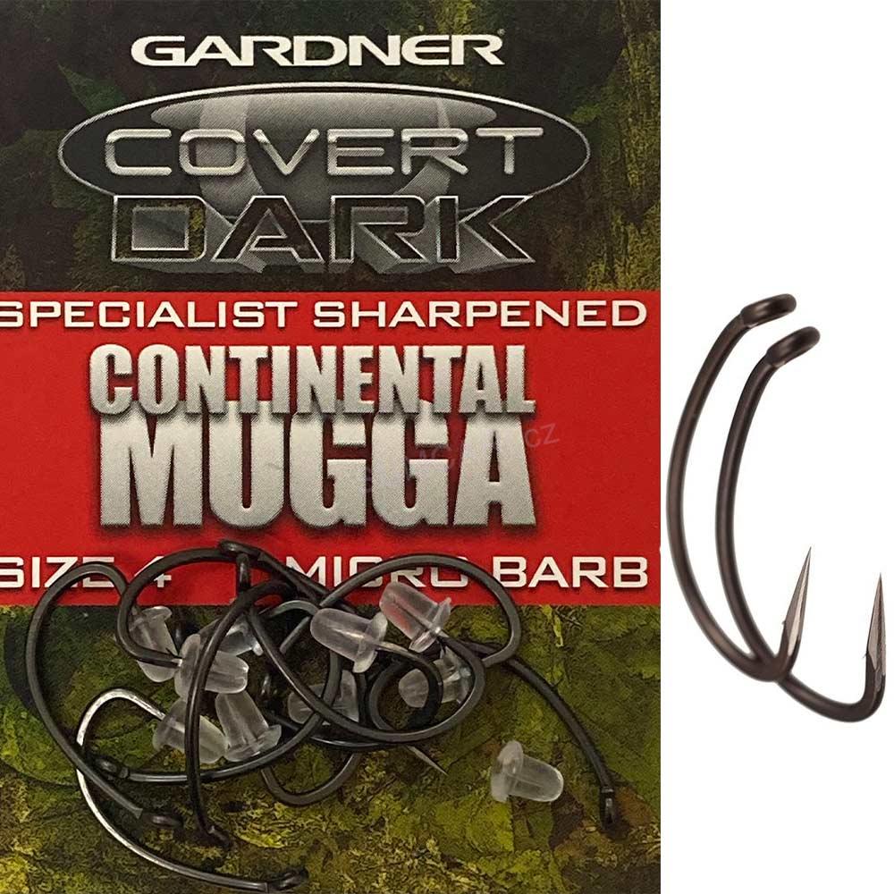 Gardner háčky Specialist Hand Sharpened Covert Dark Continental Mugga, vel. 4