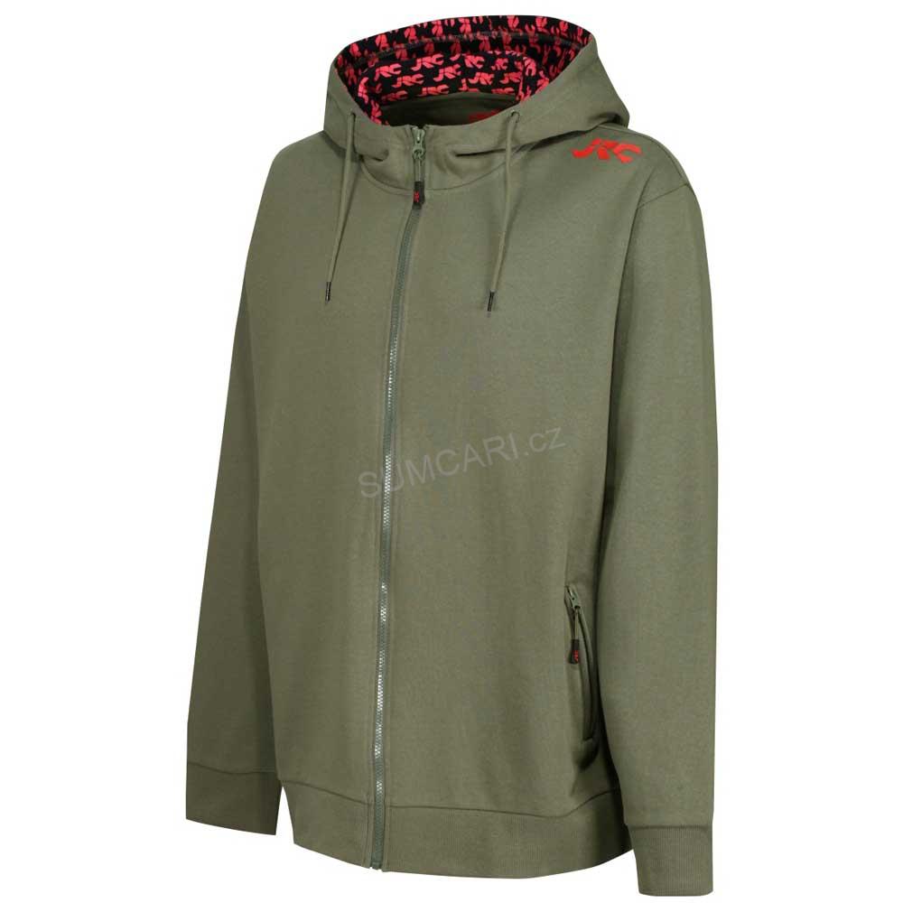 JRC mikina ZIPPED Hoody Green, velikost XL
