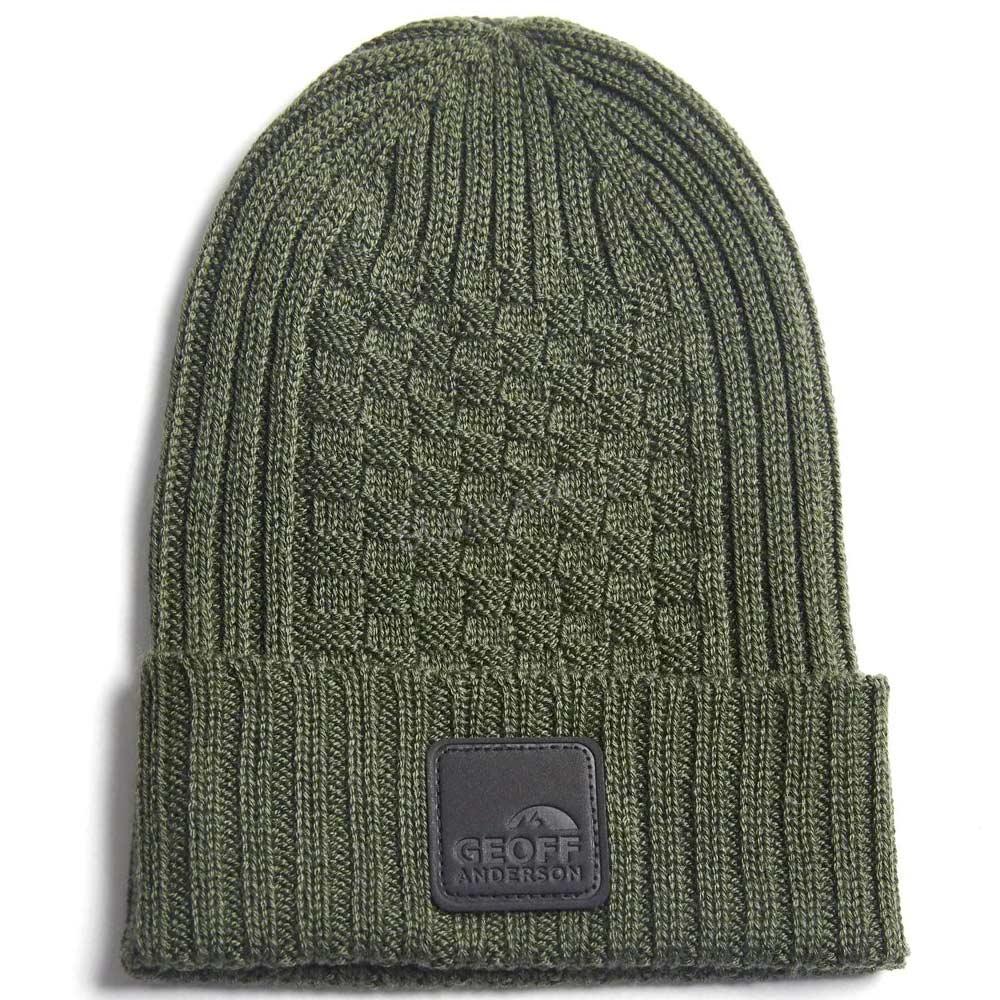 Geoff Anderson čepice WizWool Ulf beanie, zelená
