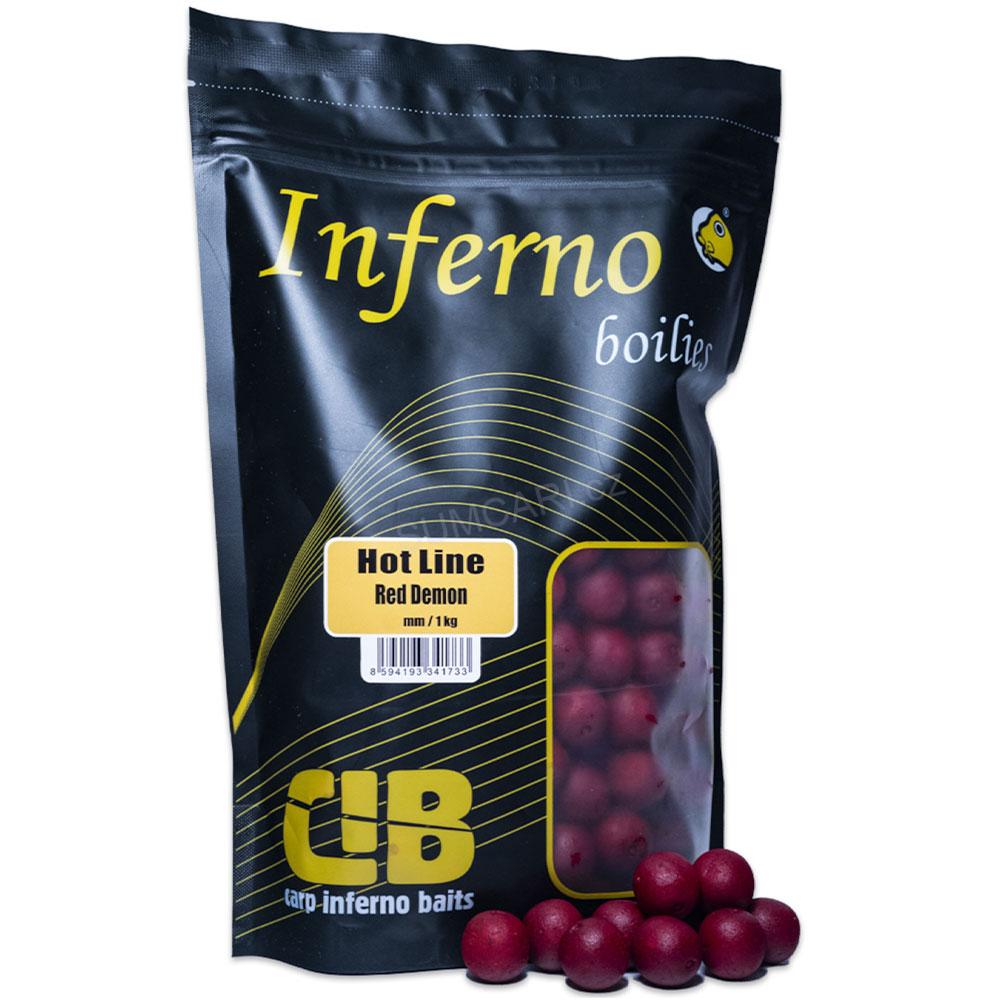 Carp Inferno boilies Hot Line RED DEMON 24mm, 1 kg