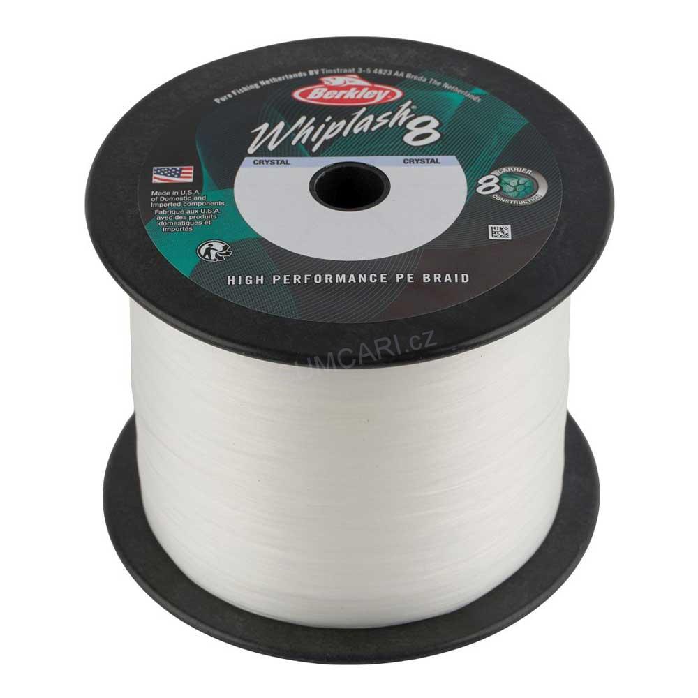 Berkley pletenka Whiplash 8 Crystal 0.08, 12.9kg, přírodní