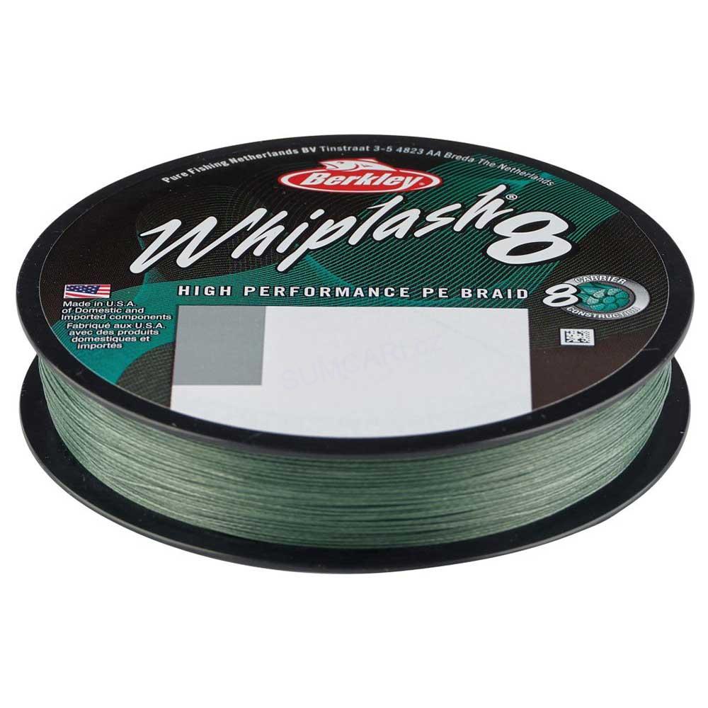 Berkley pletenka Whiplash 8 Green 0.16, 20.9kg, 150m, zelená