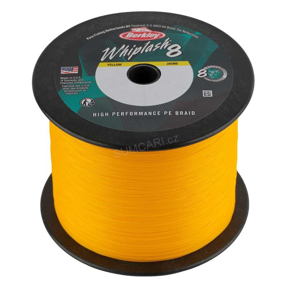 Berkley pletenka Whiplash 8 Yellow 0.08, 12.90kg, žlutá