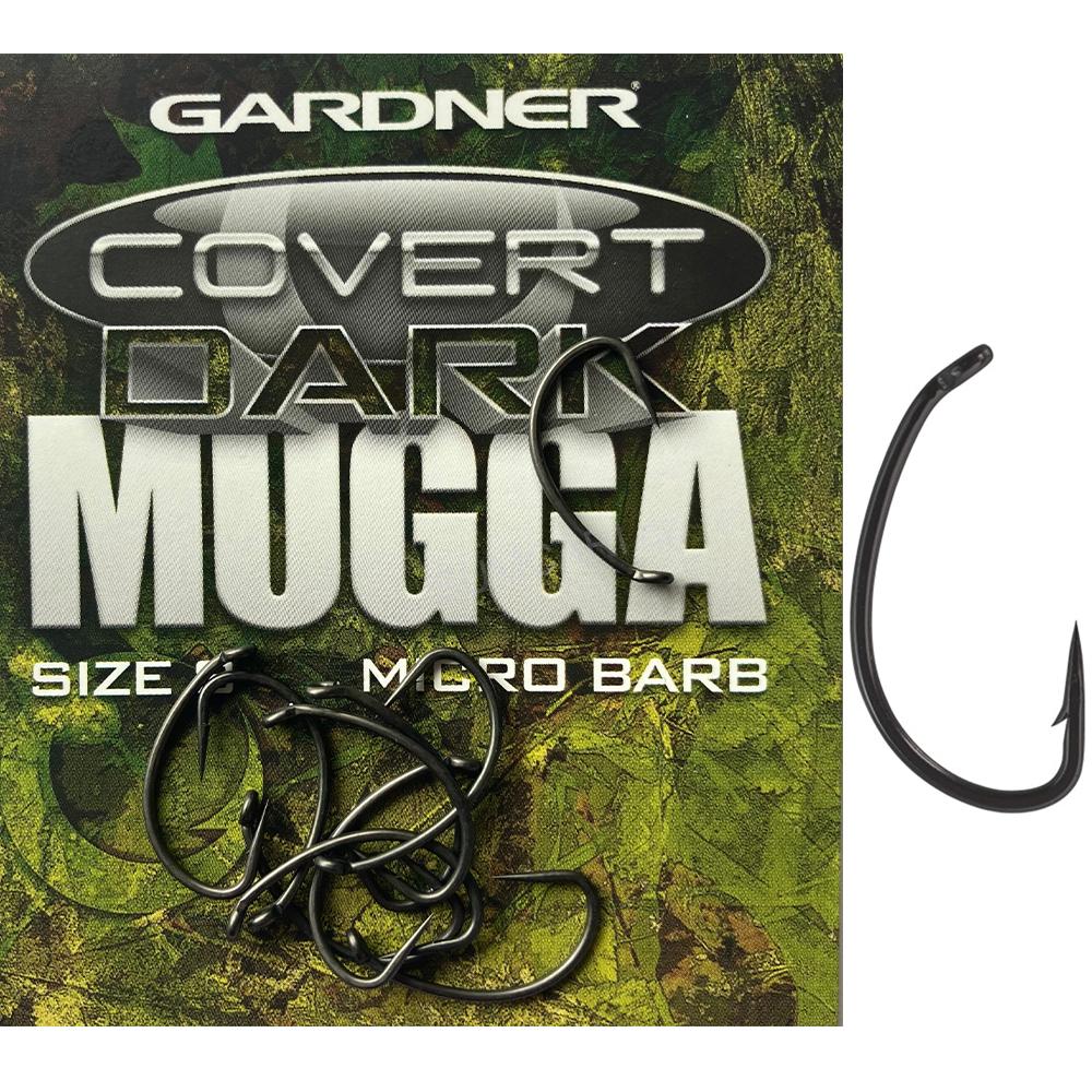 Gardner háčky Covert Dark Mugga Hook Barbed, vel. 2