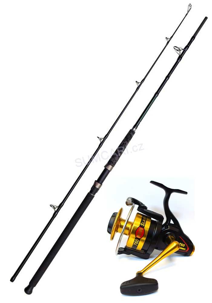 MADCAT set na sumce Black Heavy Duty 2.70m 200-300g + Penn Slammer Classic 760