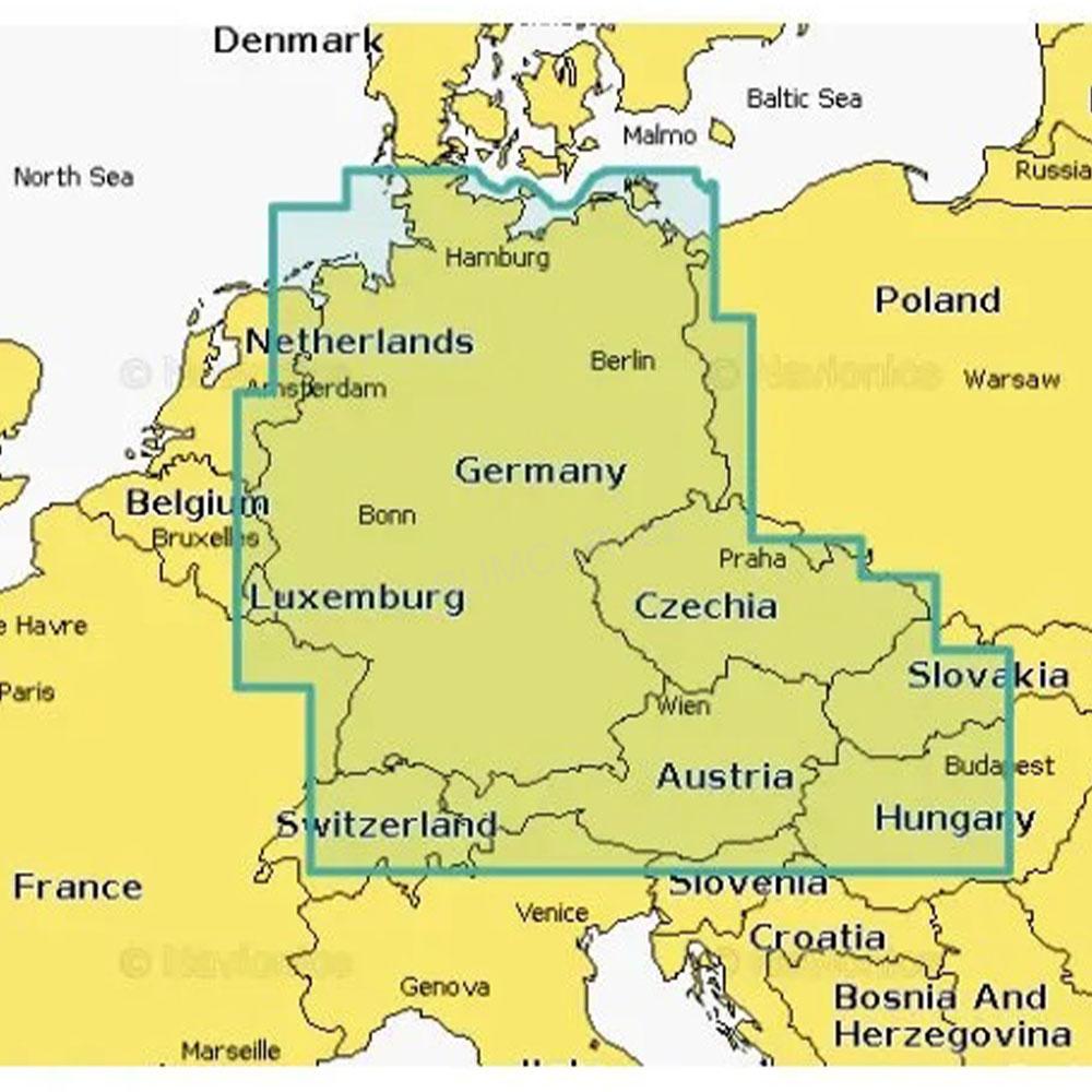 Navionics námořní mapy Česka (Lipno, Slapy, Orlík, Slezská Harta)