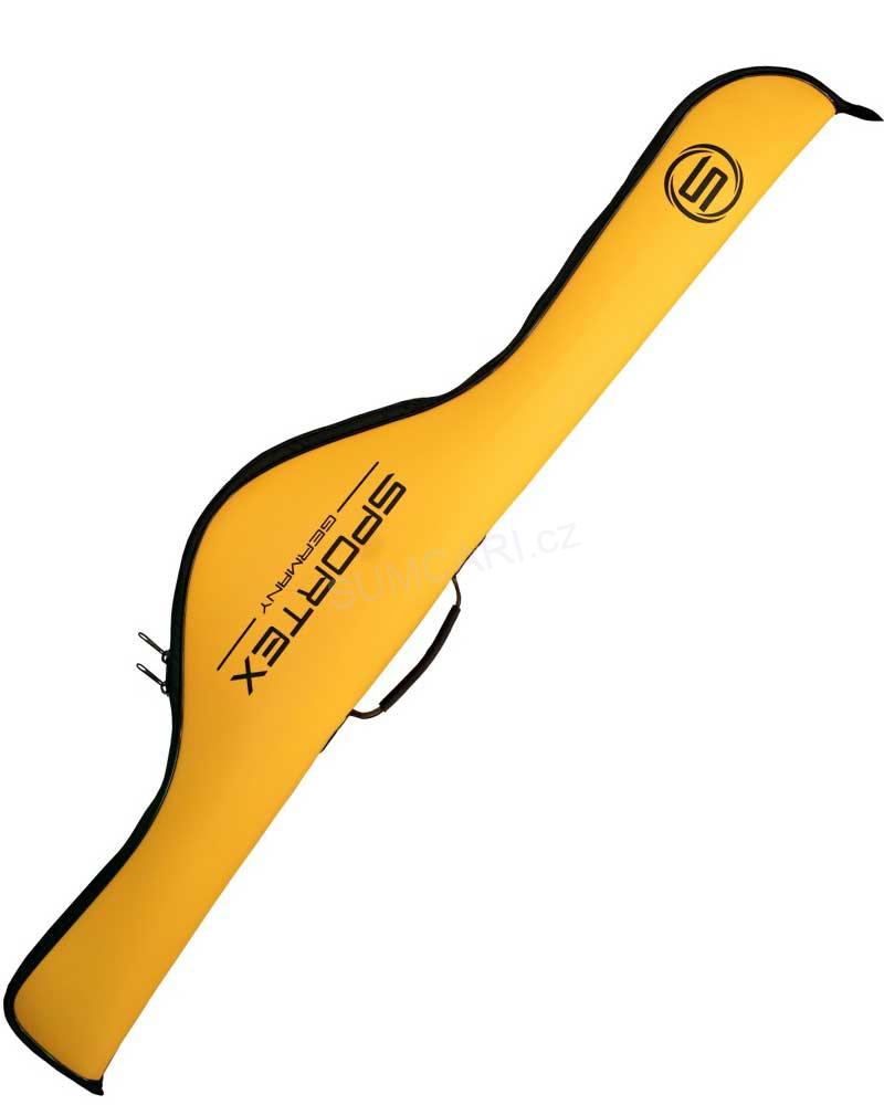 Sportex EVA pouzdro na prut žluté, 128cm