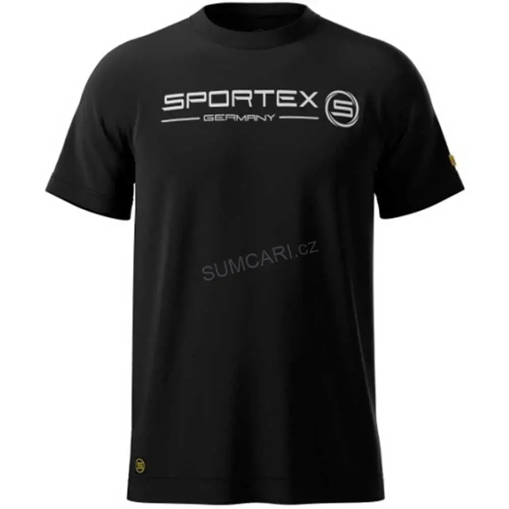Sportex rybářské tričko T-Shirt černé, vel. XXL