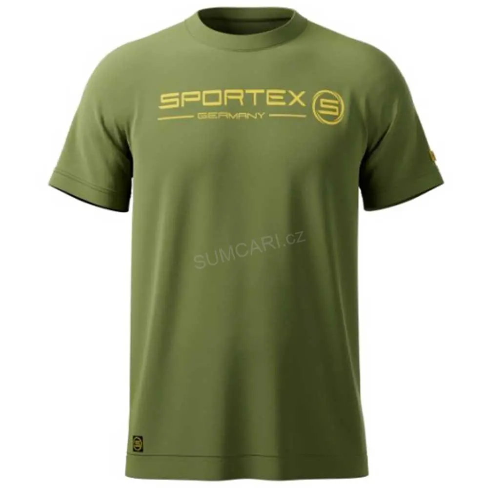 Sportex rybářské tričko T-Shirt zelené, vel. XXL
