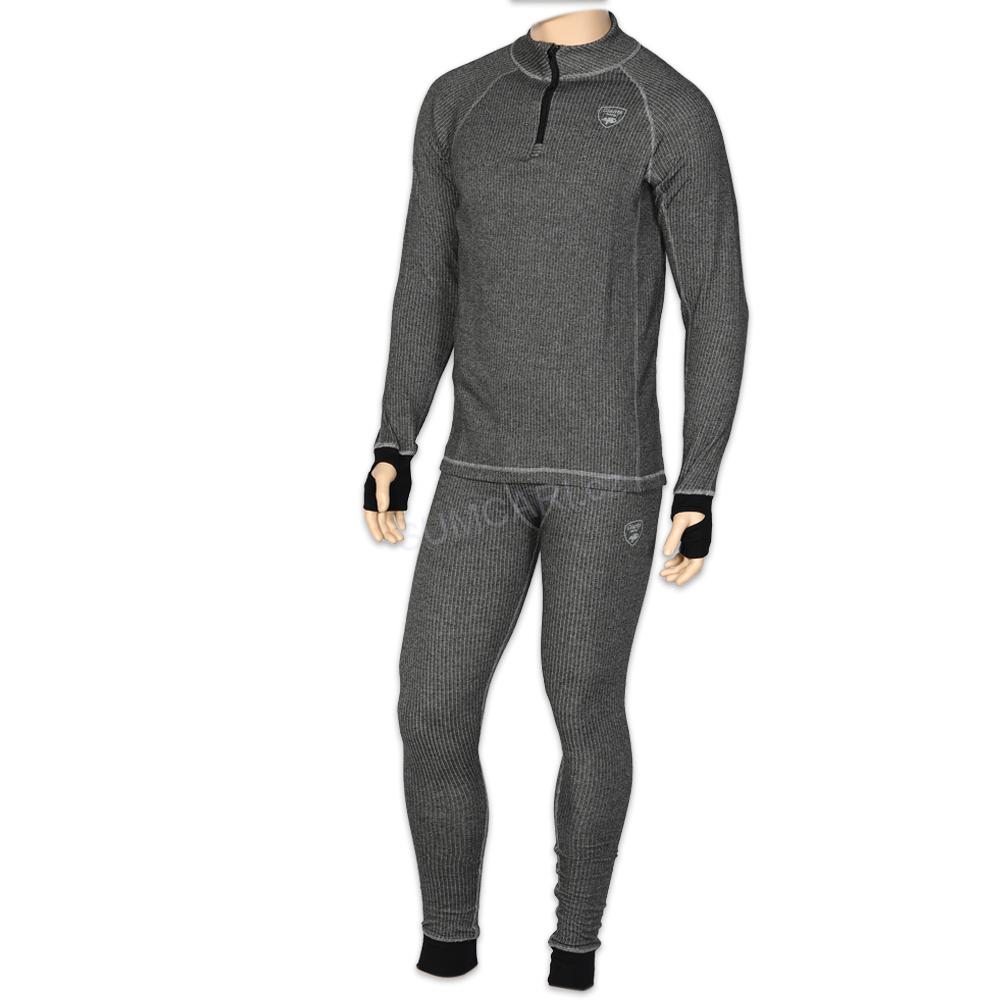 Giants fishing termoprádlo komplet Thermal set Deluxe Plus Grey, vel. M