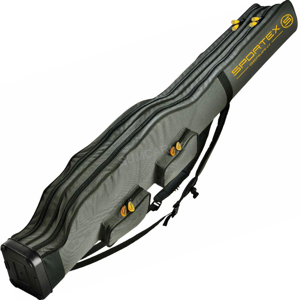 Sportex pouzdro dvoukomorové pro 2 - 4 pruty Super Safe V NEW, 1.65m