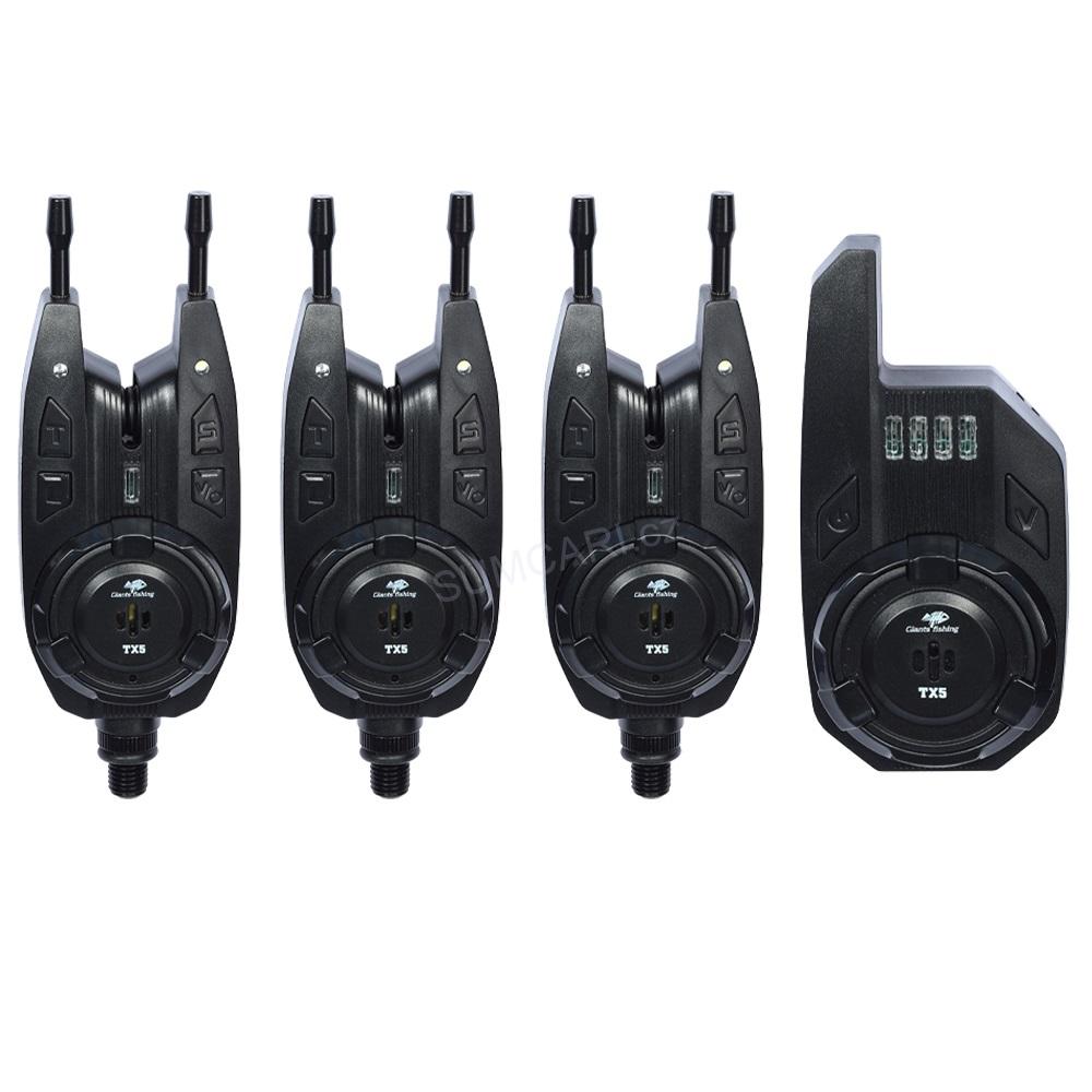 Giants fishing sada hlásičů Wireless Set TX5, 3+1