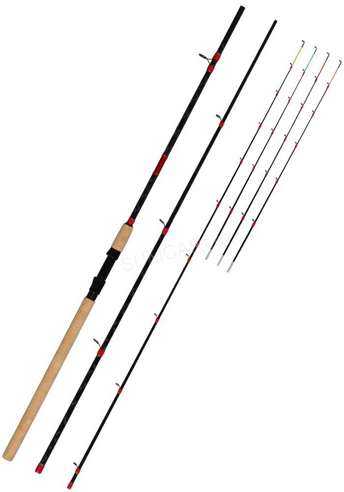 Giants fishing prut Fluent MK2 Feeder 11ft 3.30m 90g, 3 dílný