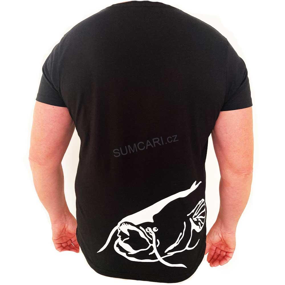 Rybářské tričko Sumcaři se sumcem, velikost XXXL