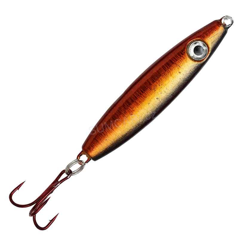 Kinetic pilker CRAZY Herring 42g, copper/crystal