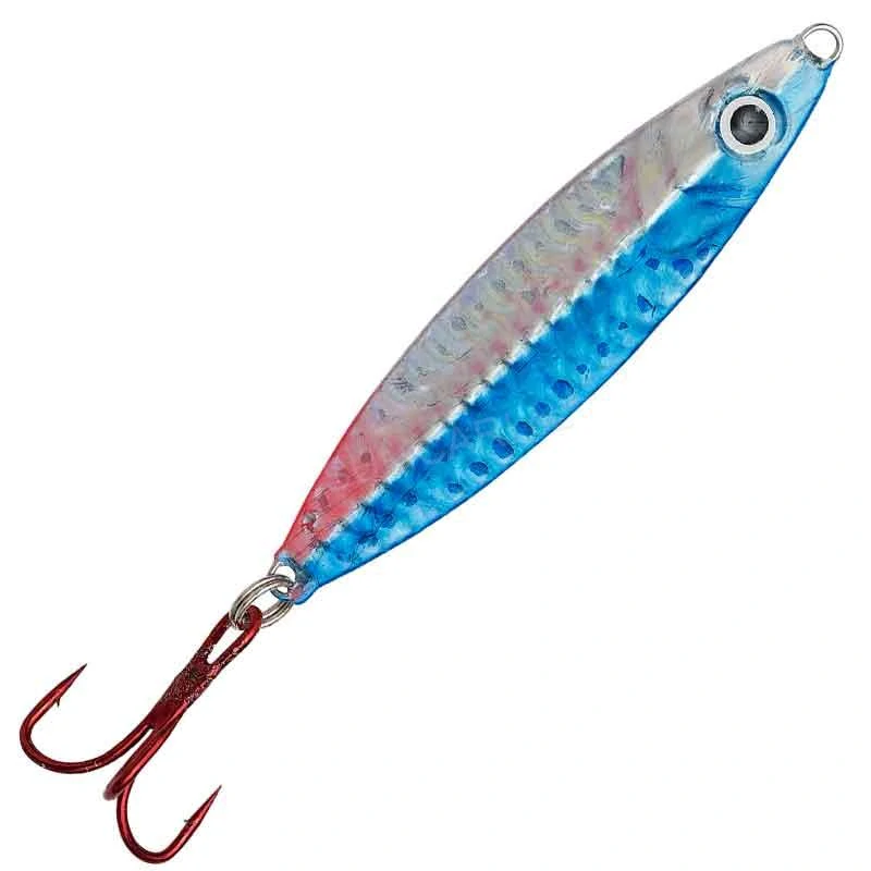 Kinetic jig/pilker DRAGON 80g, silver/blue