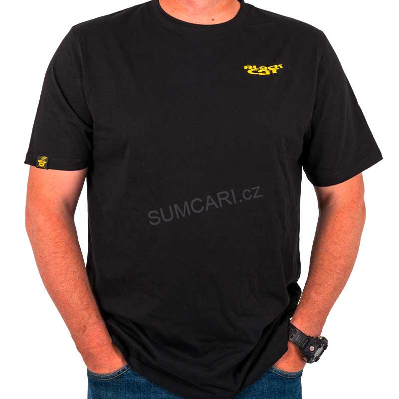 Black Cat tričko CHASE Dreams Black Tee, vel. L