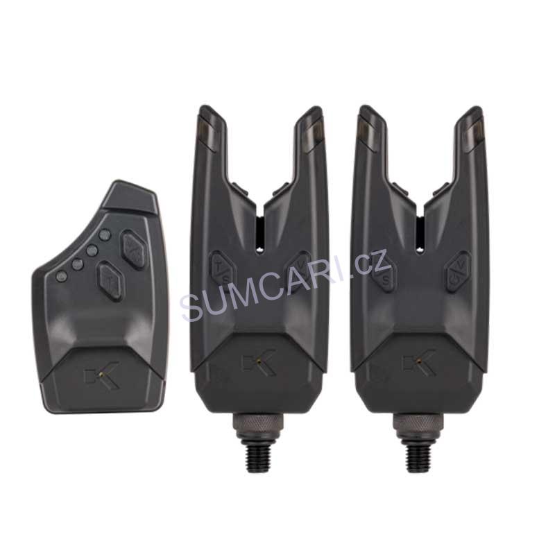 Korum sada signalizátorů KSi8 3 ROD Remote Bite Alarm SET 2+1