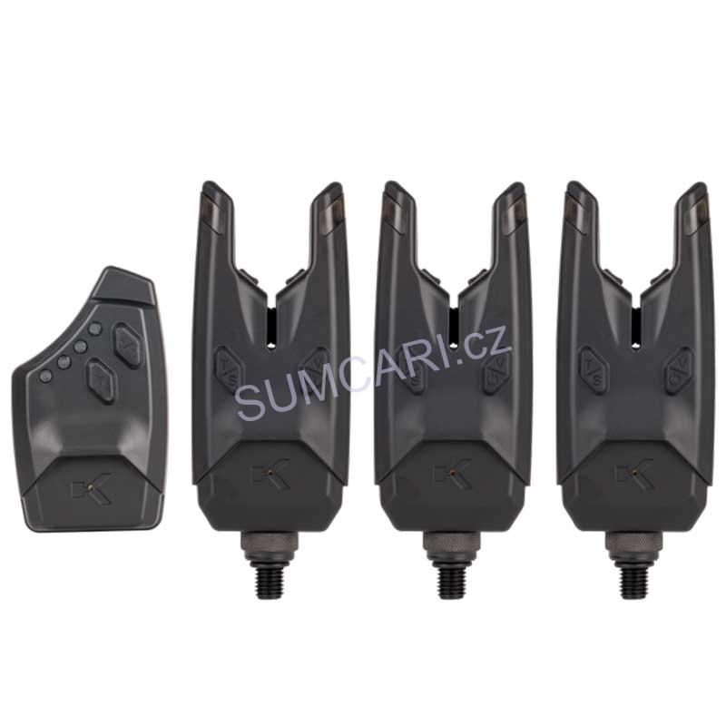 Korum sada signalizátorů KSi8 3 ROD Remote Bite Alarm SET 3+1
