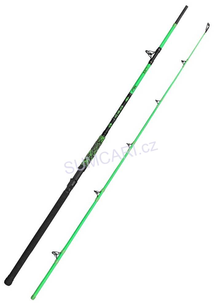 MADCAT prut na sumce UV Series Heavy Duty Rod 2.70m 200-300g, 2 díl