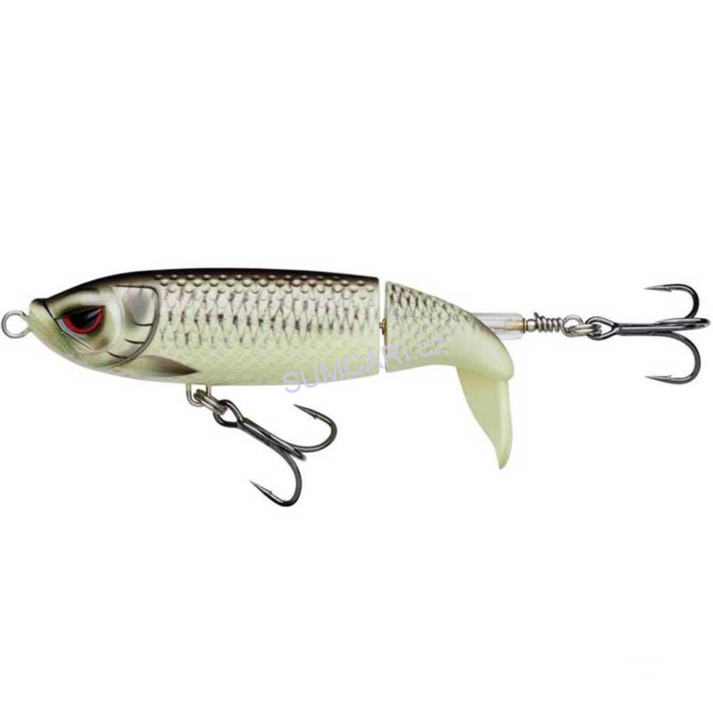 MadCat hladinový wobler Cat Plopper Floating Glow, 16cm, 55g