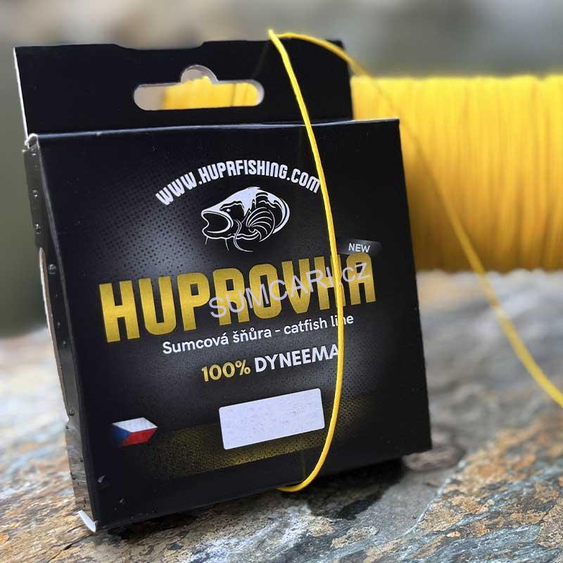 Huprovka šňůra na sumce Catfish line 0.97mm 91kg, 300m - žlutá