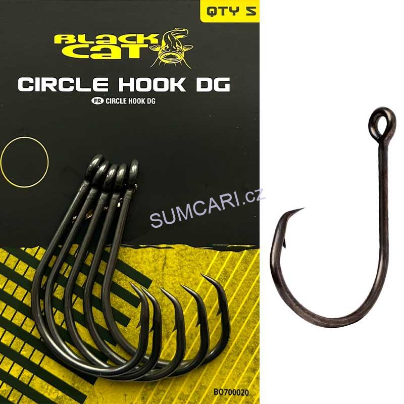 Black Cat háček na sumce Circle Hook DG 6/0, 5 ks