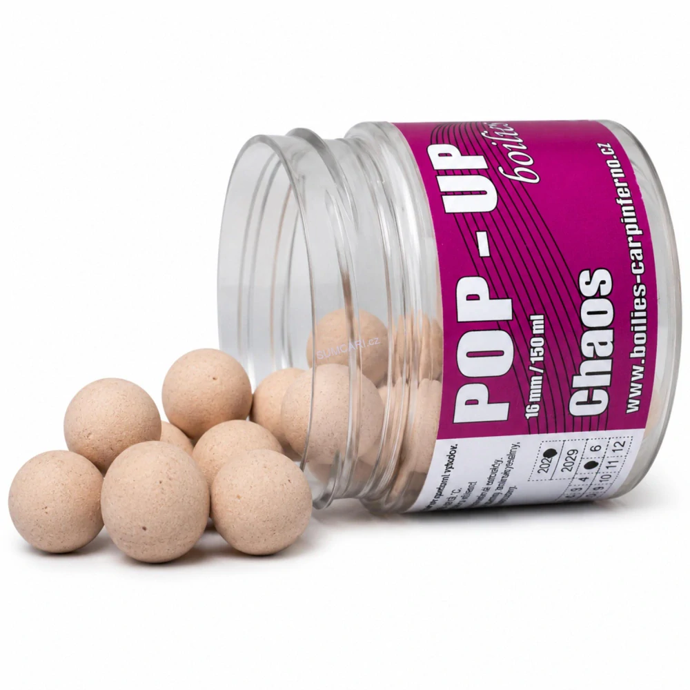 Carp Inferno Pop - up Boilies Chaos 16mm, 150ml