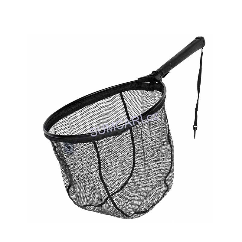 Giants fishing plovoucí podběrák s pogumovanou síťkou Deluxe Rubber Float M 45x35cm