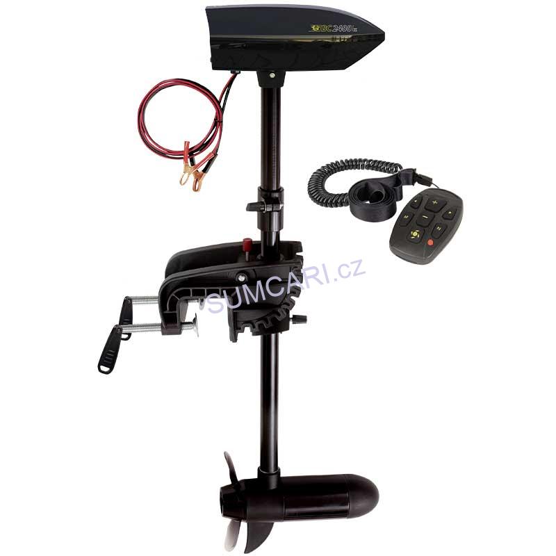 Black Cat elektromotor 2400 Battle Cat Outboard Motor