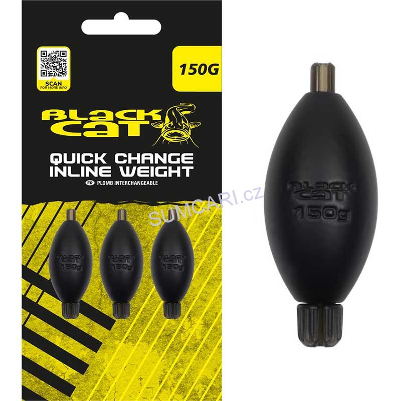 Black Cat sumcové zátěže Quick Change Inline Weight 150g, 3ks