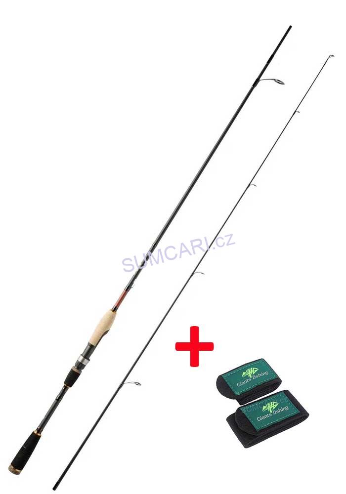 Giants Fishing prut Sensitive Spin 2.40m, 3-15g, 2 dílný