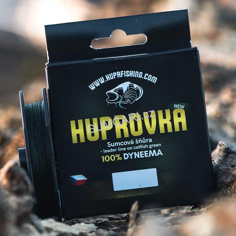 Huprovka sumcová návazcová šňůra 90kg, 25m - zelená