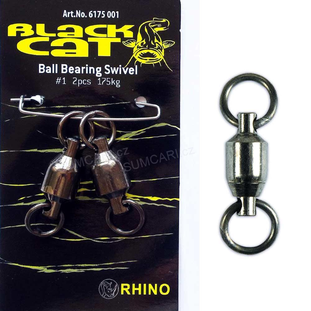 Black Cat obratlík ložiskový Ball Bearing Swivel vel. 1 175kg, 2ks