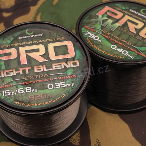Gardner vlasec Pro XM Light Blend 0.30mm 5.40kg, 1320m