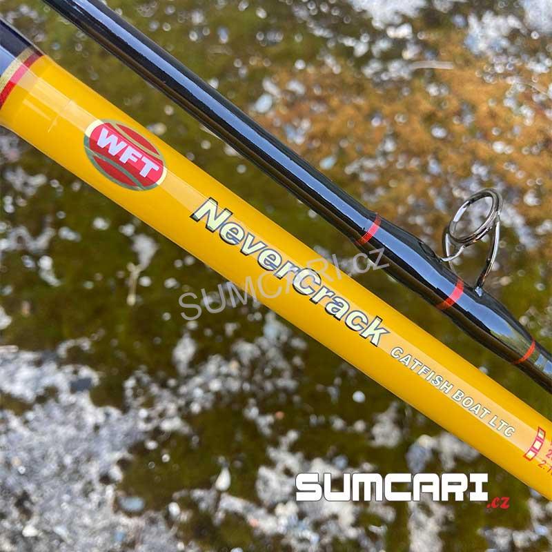 WFT sumcový prut Never Crack Catfish Boat LTC 1 2.70m 250-1000g, 2 díl