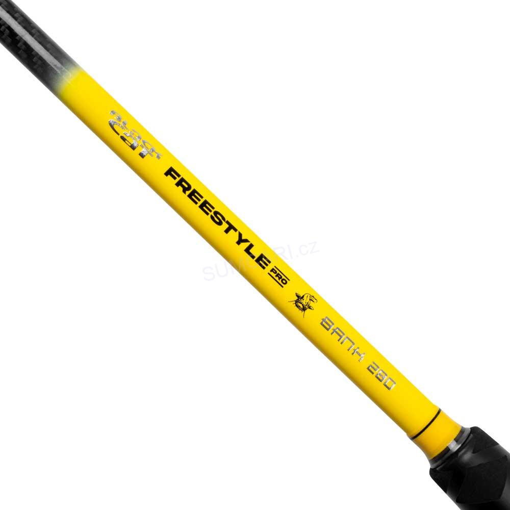 Black Cat prut Freestyle Pro Bank 2.80m 150-300g, 2 dílný